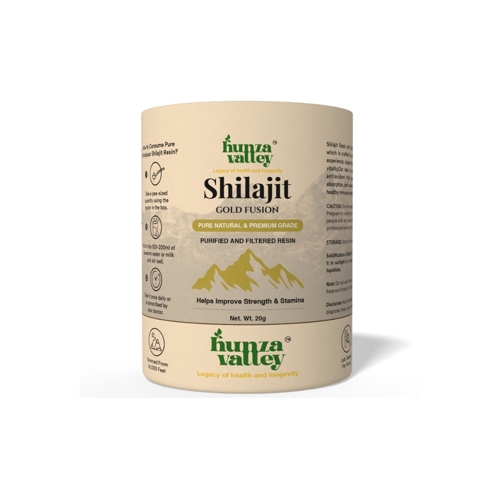 Himalayan Shilajit Resin (Infused with GOLD)