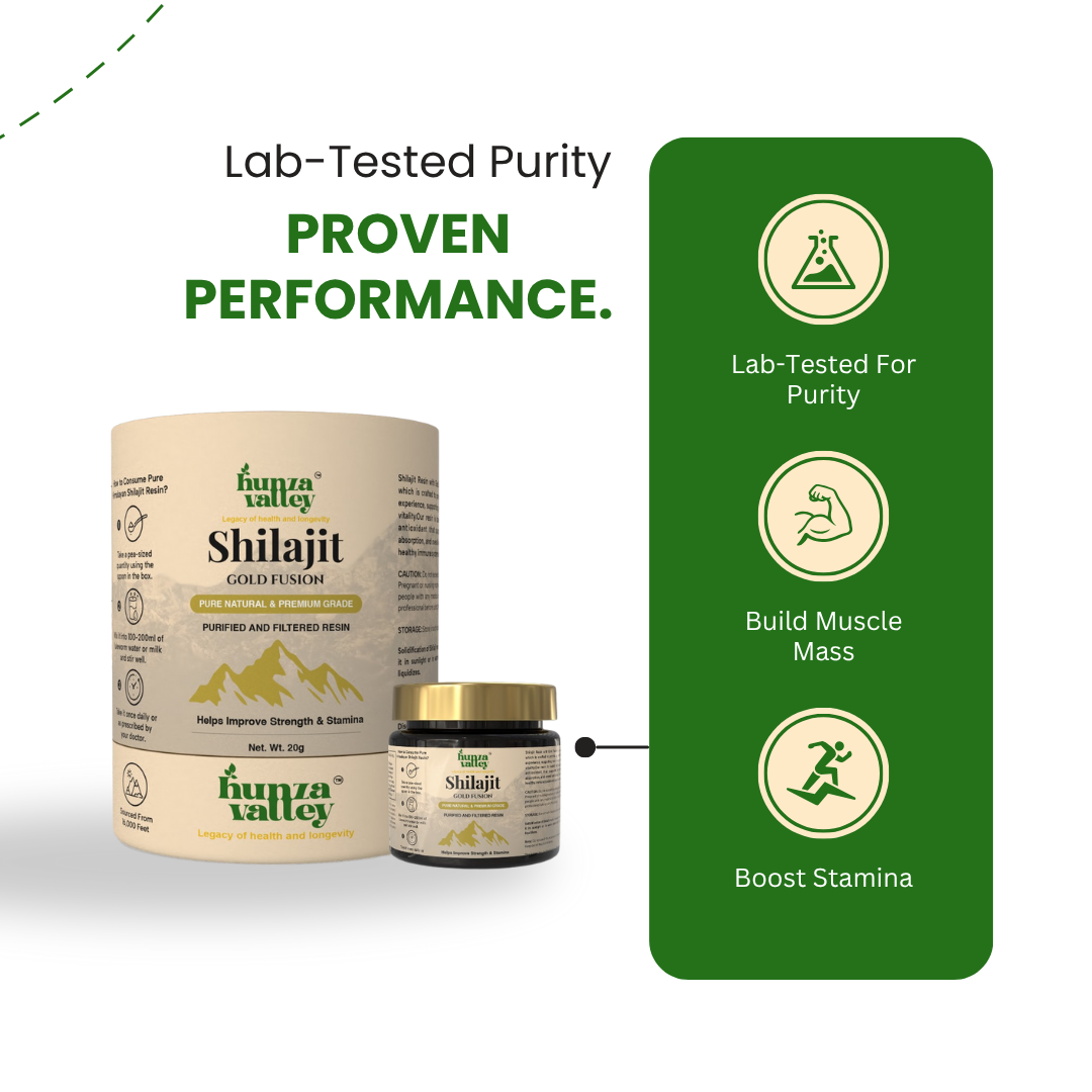 Himalayan Shilajit Resin (Infused with GOLD)