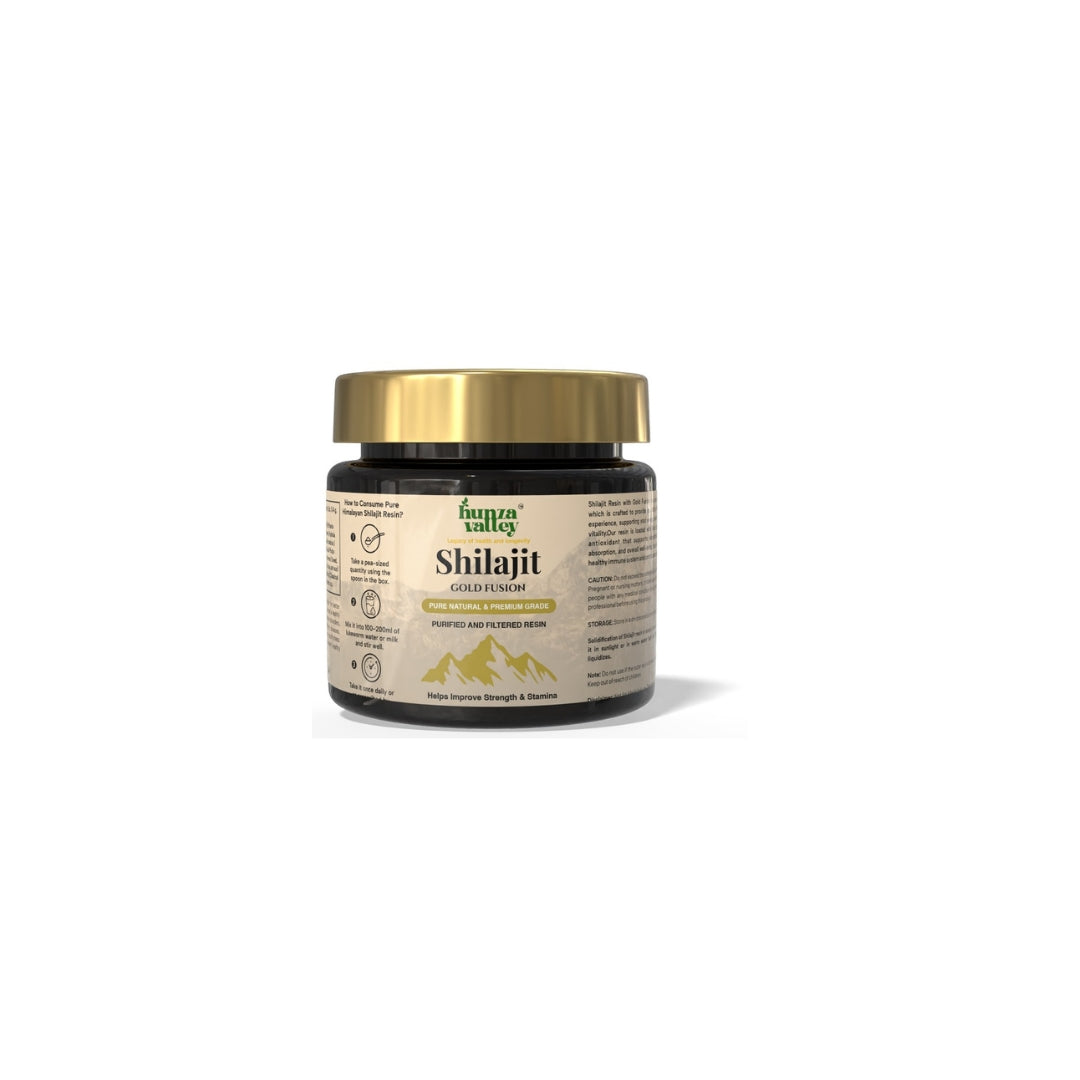 Himalayan Shilajit Resin (Infused with GOLD)